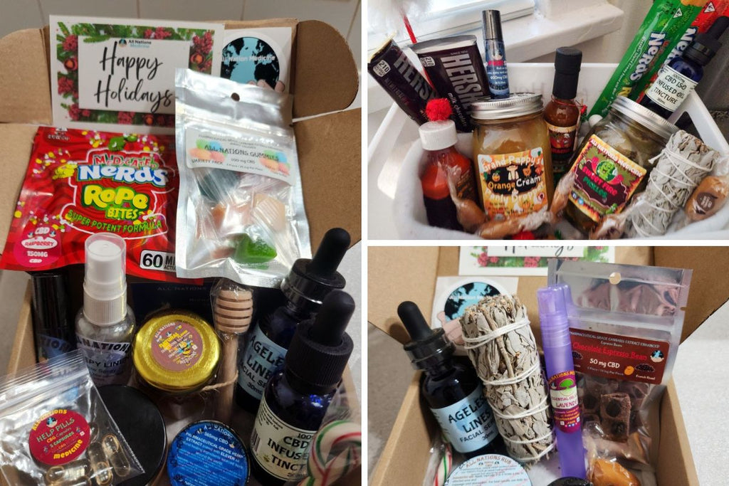 cbd gift boxes and baskets from all nations medicine