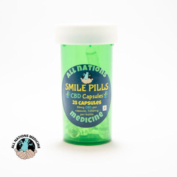 All Nations CBD Smile Pills 50mg