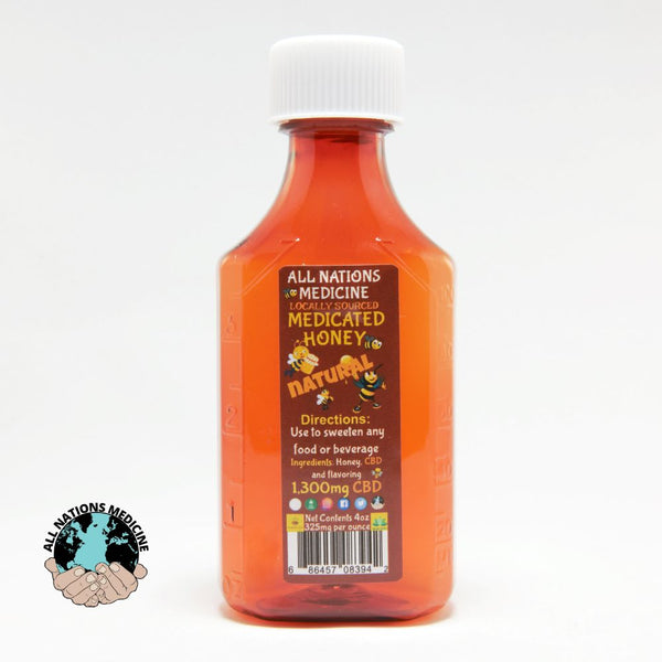 All Nations Natural CBD Honey 1300mg