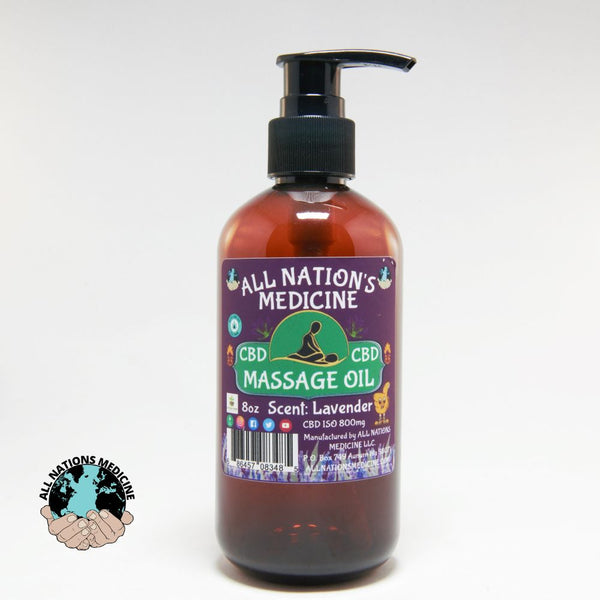 Medicated CBD Massage Oil Jasmine