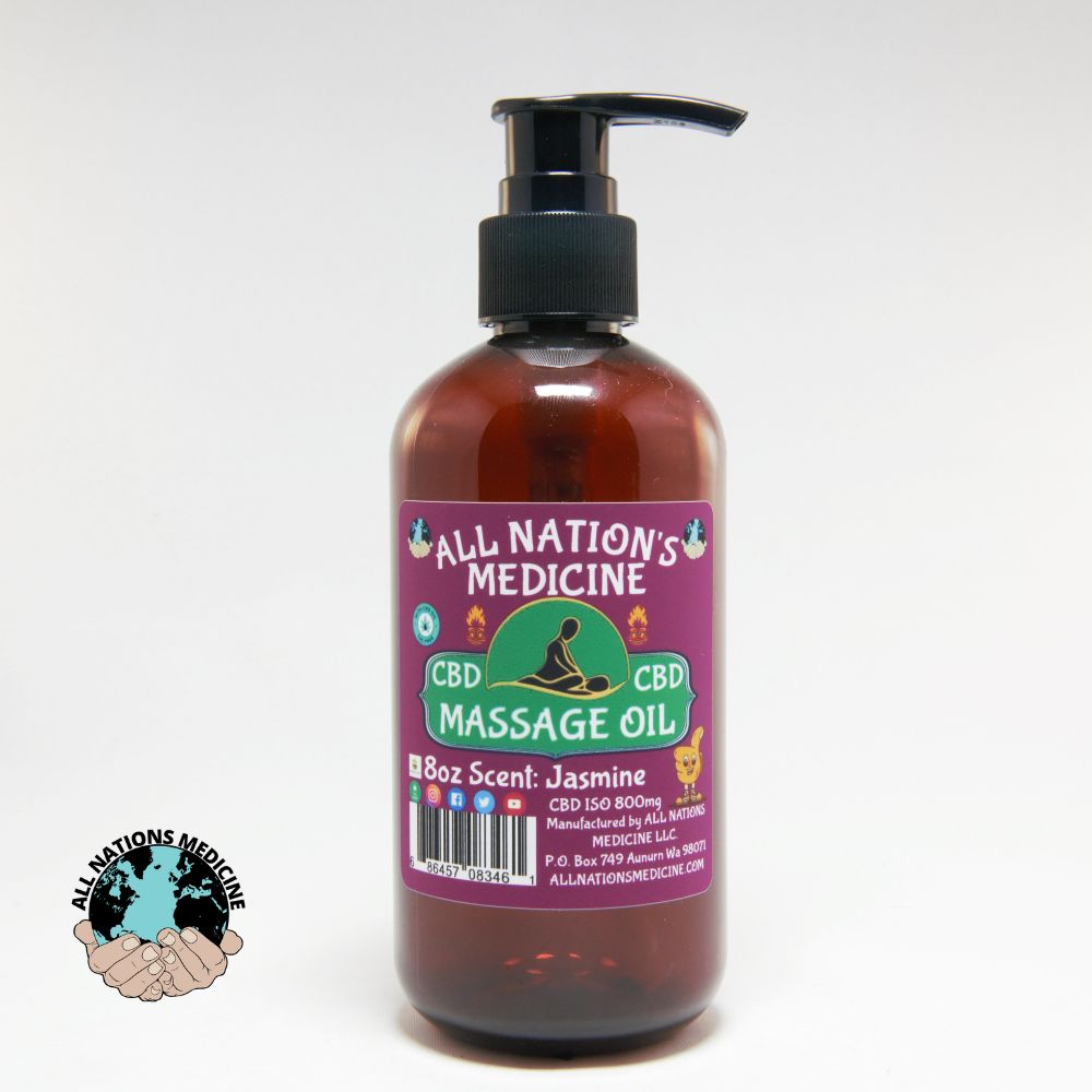 Medicated CBD Massage Oil Lavender