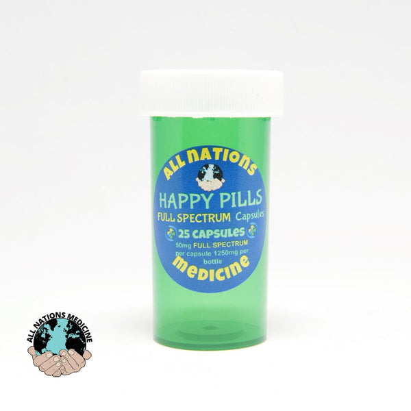 All Nations Full Spectrum CBD Happy Pills 50mg