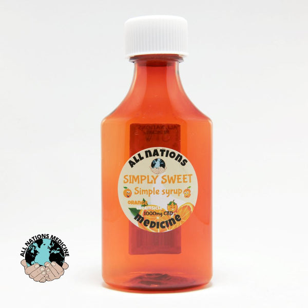 All Nations Orange Creamsicle CBD Syrup 1000mg